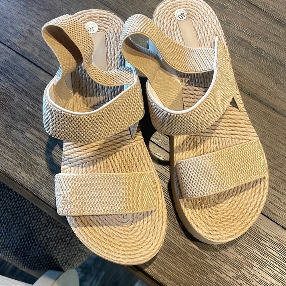 Shein sandals! Never worn, the straps were to big for my ankles! $10!